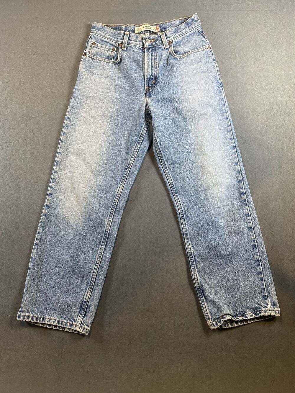Levi's 569 Loose Straight Size 14 Regular Blue Denim Jeans